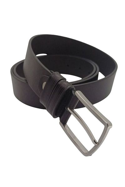 BAW COMPANY Men's Belt Genuine Leather Suitable for Fabric and Canvas Trousers 3.2cm