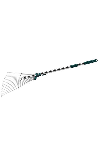 Raco 53744 Teleskopik Saplı Ayarlı Metal Çim Tırmığı 18 - 56 Cm