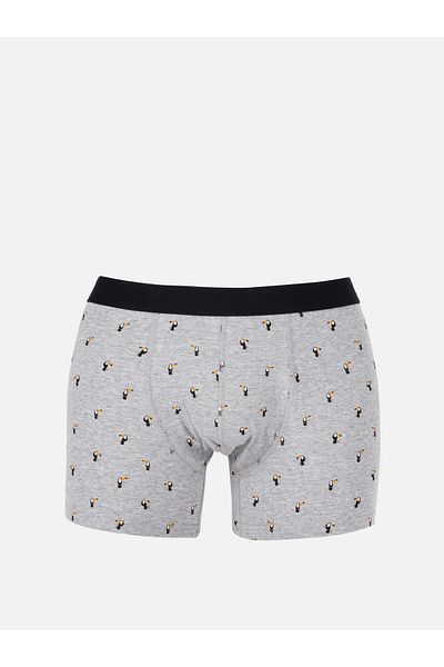 Colin's Regular Fit Printed Gray Men's Underwear
