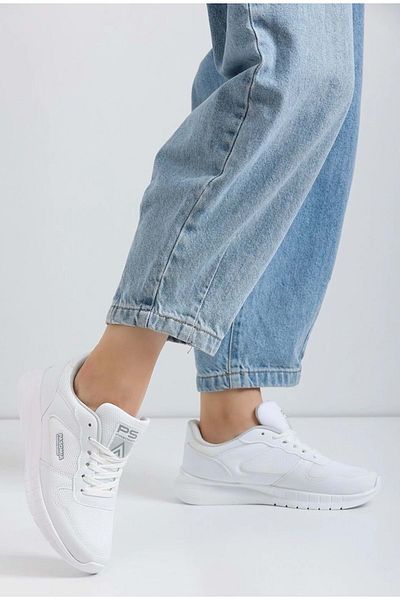 Kocamanlar Ayakkabı Pasomia 011 Unisex Αθλητικά Παπούτσια ΛΕΥΚΑ