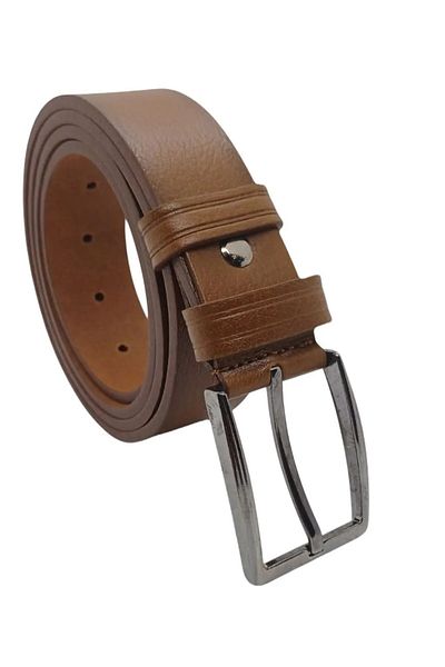 BAW COMPANY Men's Belt Genuine Leather Suitable for Fabric and Canvas Trousers 3.2cm