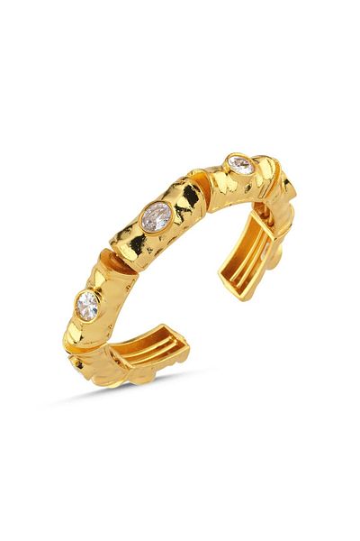 CHARMLUCKY Antique Bone Stone Bracelet