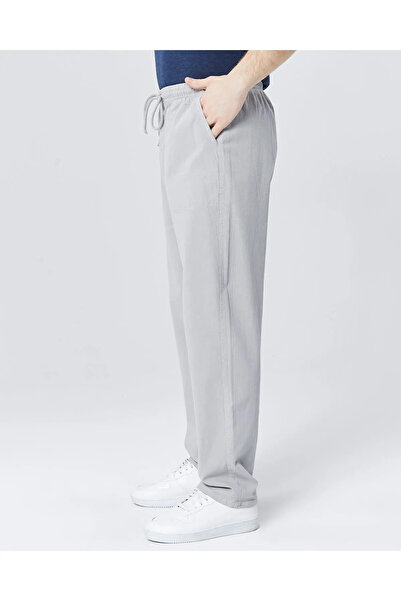 BAW COMPANY Чоловічі піжамні штани з 100% бавовни, з еластичним поясом, вільного крою