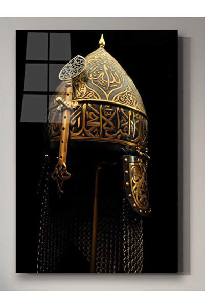 AlpiLeo Fatih'in Miğferi Cam Tablo | Ev Ofis Salon Antre Mutfak Oturma Odası ...