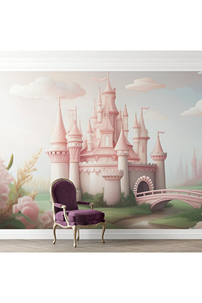 dreamwall Prenses Çocuk Odası Duvar Kağıdı -Isı ve Ses Yalıtımı Yırtılmaz