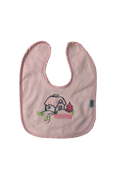 Generic مريلة أطفال قطنية B-1175 / وردي