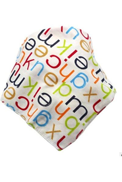 Generic مريلة أطفال مثلثة من القطن مقاس 48