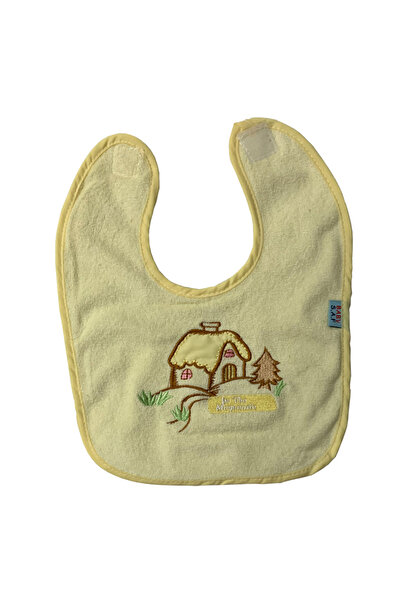Generic Baby Bib Cotton B-1175 / Yellow