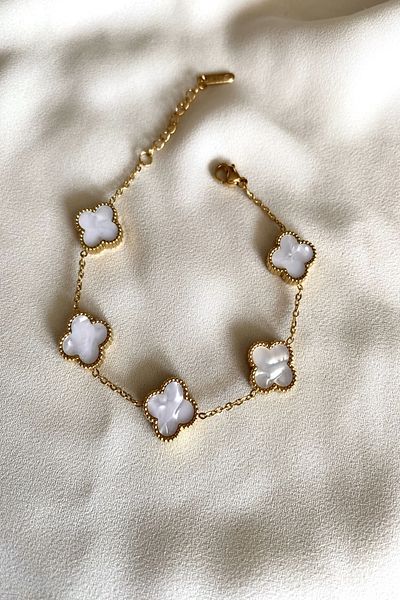 gaila design Steel Model Clover Bracelet