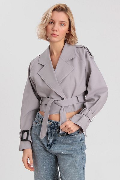 Lia Blanco's Raglan Seasonal Short Jacket Coat