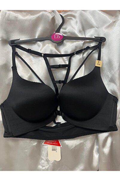 FK Dolgulu Balensiz Önden Birleştirmeli Sırt modelli Önden Çapraz Şeritli Şık...