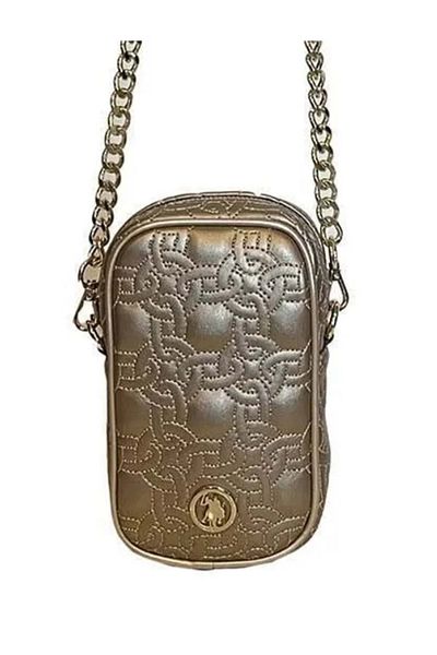 KCMN ΧΡΥΣΟ U.S. Polo Assn. US8563 Ταχυδρόμος και αθλητική τσάντα