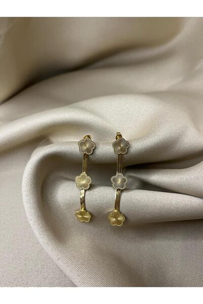 MODA GOLD ÇELİK YONCALI KÜPE