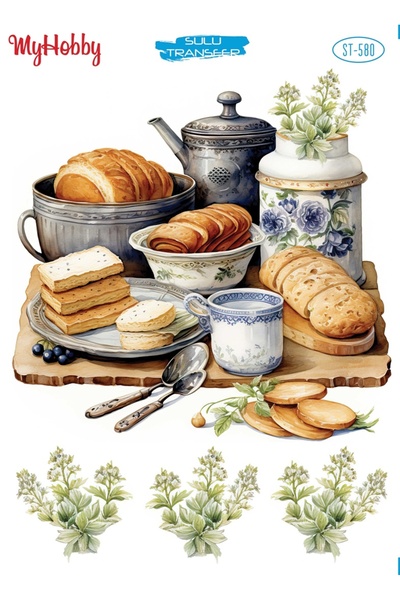 MyHobby Sulu Transfer Kağıdı ST-580 25x35 cm