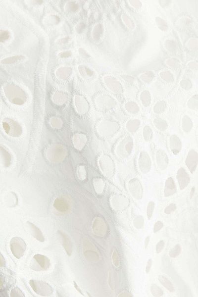 H&M Broderie Anglaise-sleeved Dress