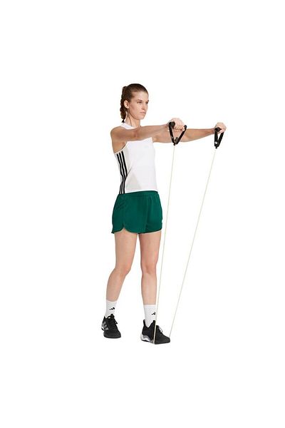 adidas Women's Green Shorts Pacer Knit High Jc9583
