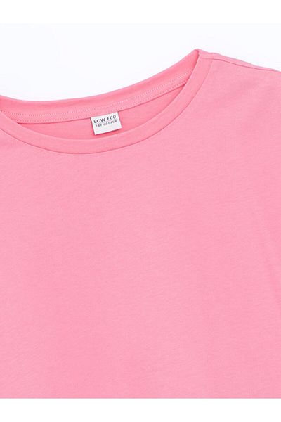 LC Waikiki Νέα σεζόν Crew Neck Girl's Tisort - S5EV99Z4