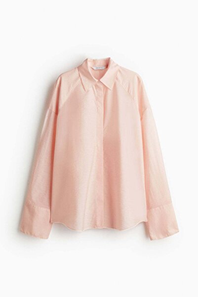 H&M قميص كبير الحجم