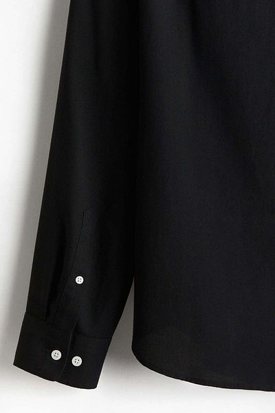 H&M Regular Fit Lyocell-blend shirt