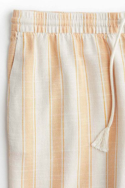 H&M Straight drawstring trousers