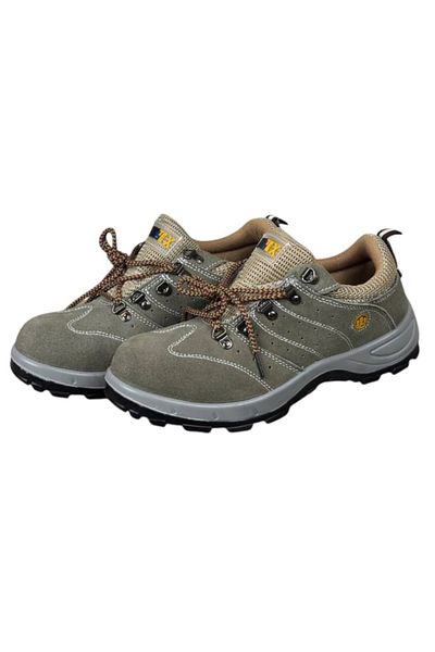 Generic Work Safety Shoes - Flexible, Anti-Slip and Puncture-Resistant Sole - Steel Reinforced - Wide Metal Toe