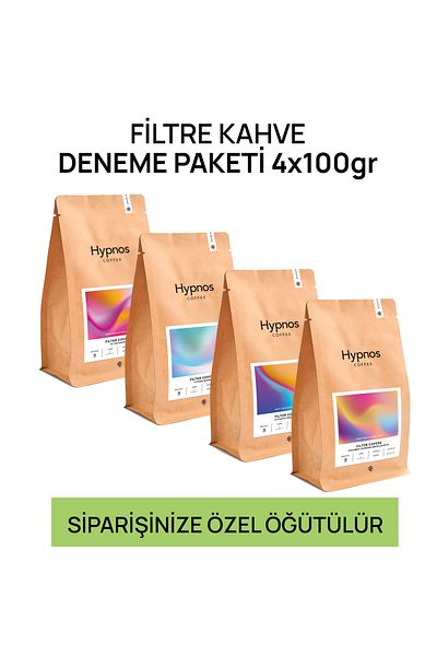 Hypnos Coffee Filter Coffee Trial Set 4 Pack Local Coffee 4X100Gr