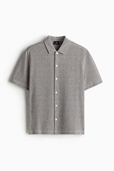 H&M Regular Fit Short-sleeved piqué shirt