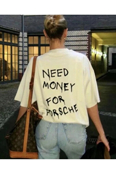 Marco Fresco Tricou unisex Need Money For Porsche imprimat