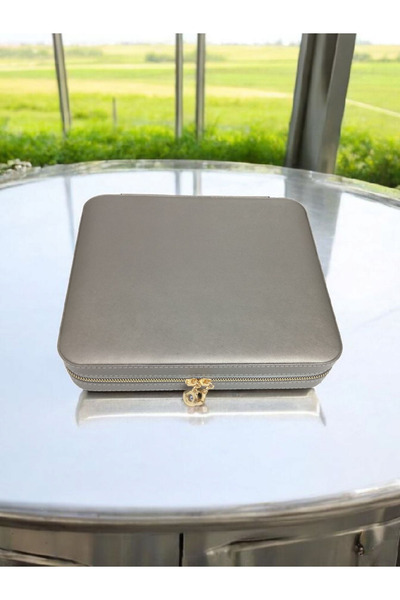 Moda fiesta 27×24 Large Size Jewelry Organizer and Storage Box - Wooden Case Travel Bag