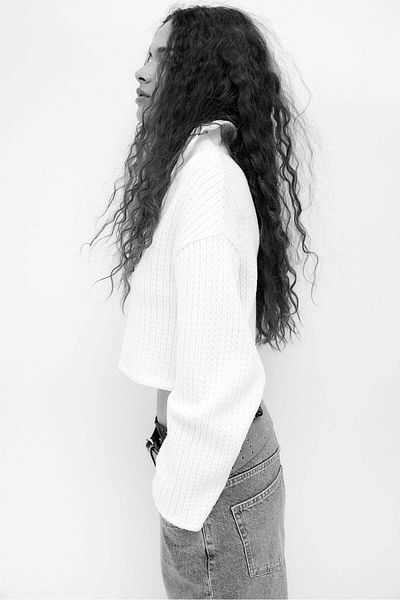 H&M Oversized cable-knit-look jumper