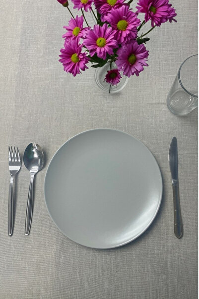 Cortibo Foldet Linen Tablecloth Ecru – Natural Texture, Elegant Appearance