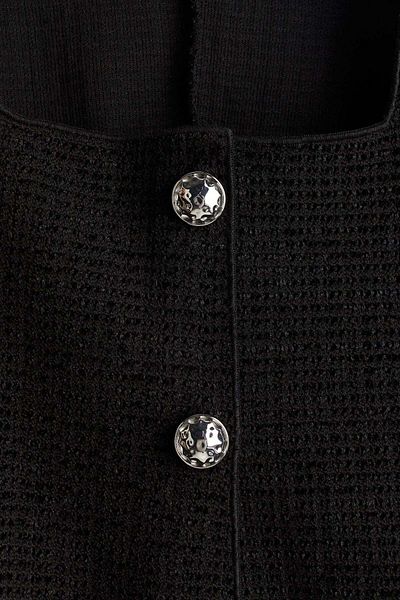 H&M Textured jersey waistcoat
