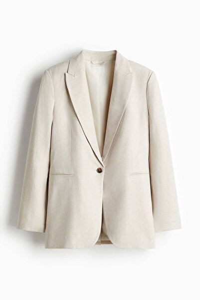 H&M Linen-blend blazer