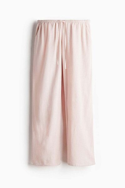 H&M Straight drawstring trousers