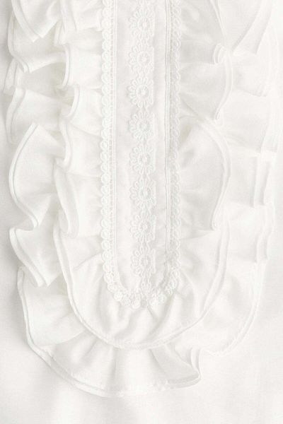 H&M Ruffled blouse