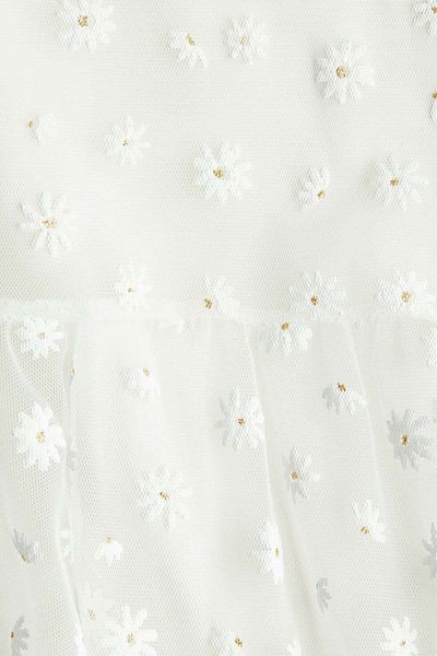 H&M Embroidered-detail dress