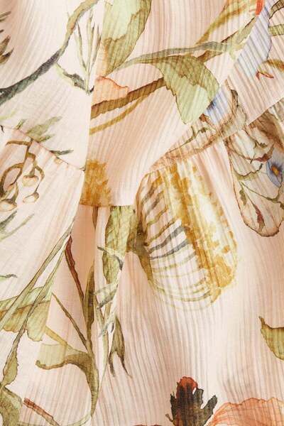 H&M Oversized crinkled dress