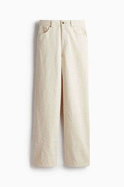 H&M Wide High Jeans