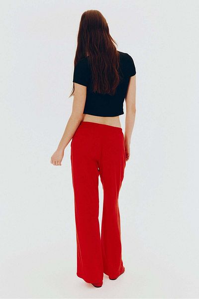 H&M Straight drawstring trousers