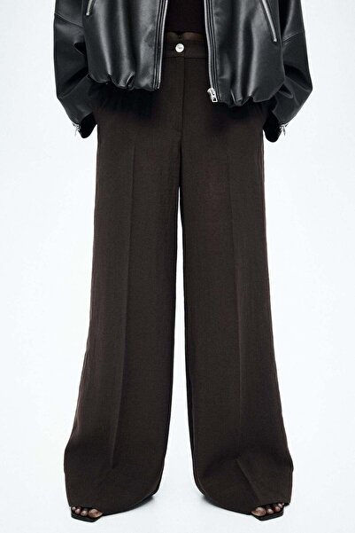 H&M Wide tailored trousers
