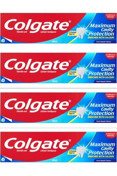 Colgate Maximum Cavity Protection With Regular Flavor Toothpaste 100 ml X 3