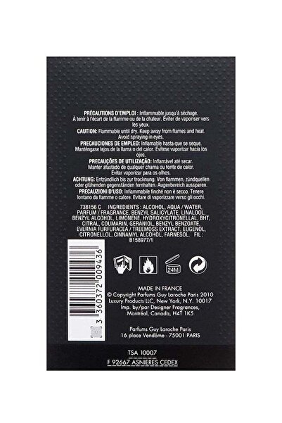 Guy Laroche Drakkar Noir Eau de Toilette 100ml