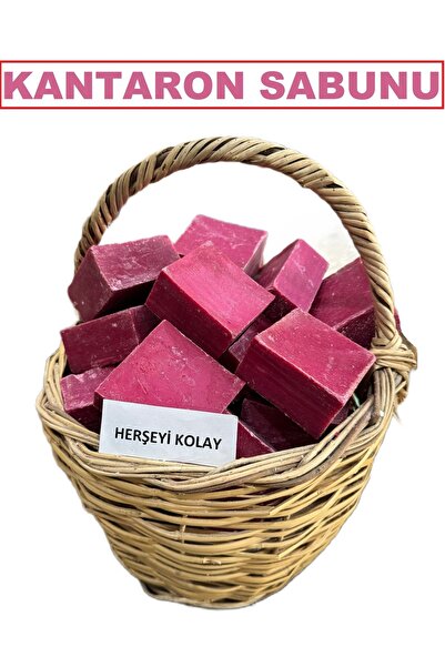Herşeyi Kolay Kantaron Sabunu Doğal Yapım 1 Kg Kantoron Sabunu Kantaron yağı özlü Sabun
