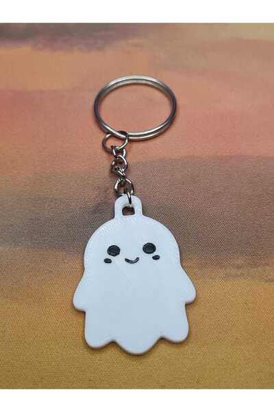 teteoka Ghost Keychain