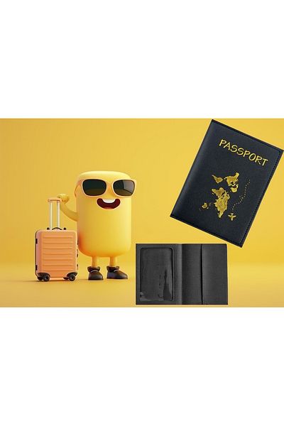 Boldy Passport Protection Cover with Pockets - Travel Wallet - Passport Wallet