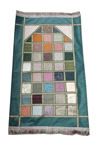 BAW COMPANY Covor de rugăciune pentru cadou din catifea căptușită cu mozaic, ...