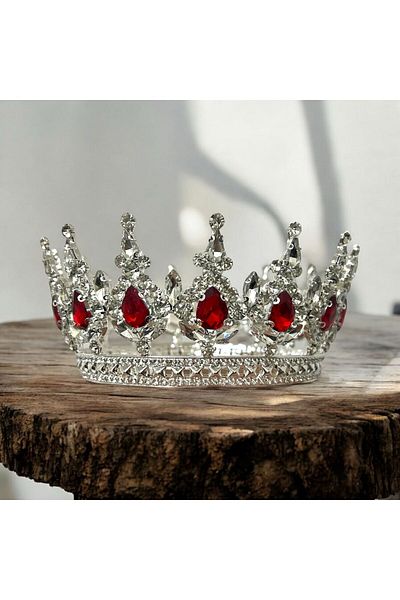 Sabek Bujiteri Cake Crown 12 cm Birthday Crown King Crown Cake Topper Brithday Crown