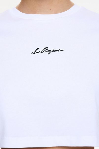 LES BENJAMINS LB BRAND PRINTED SPECIAL SERIES T-SHIRT CROP TEE
