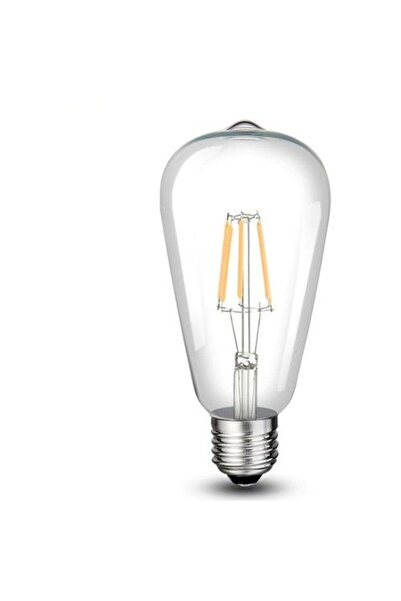 Cata Ct-4353 8 Watt Armut Rustik Ampul E27 Günışığı