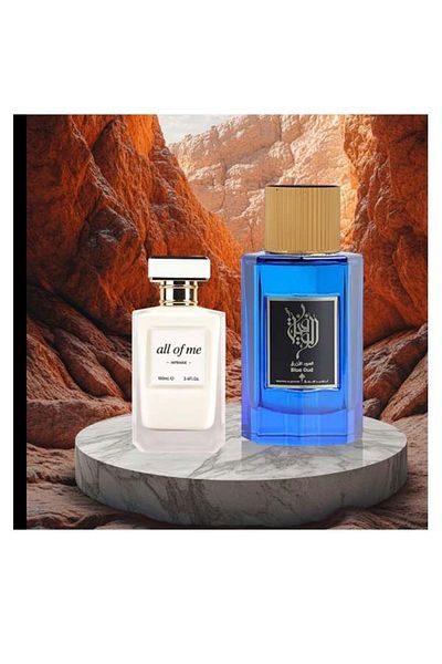 IBRAHEEM AL.QURASHI Eid package: Blue Oud perfume with free All F perfume, 200 ml